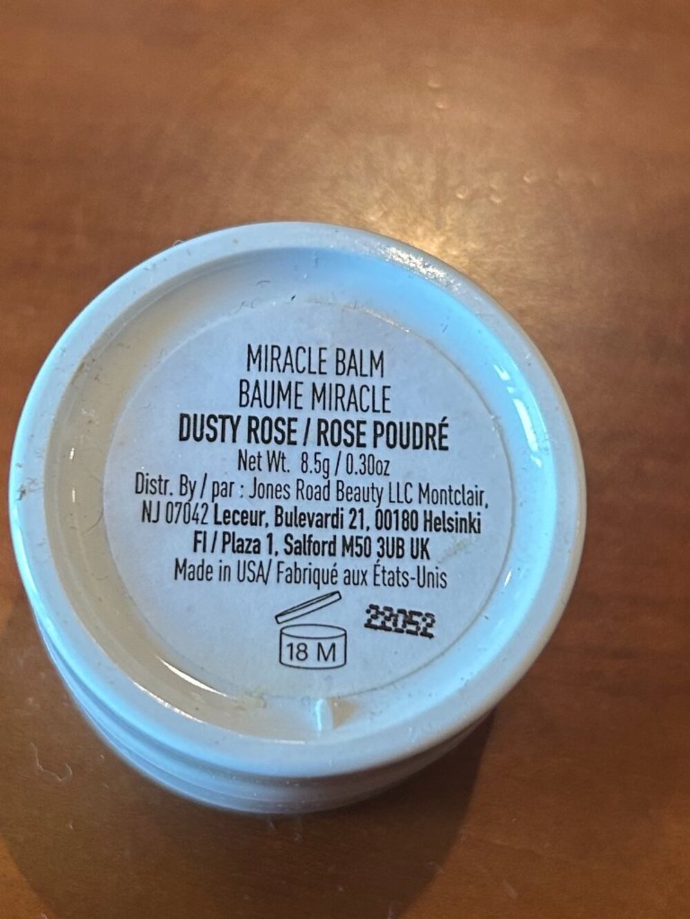 NWOT Jones Road Travel Size Miracle Face Balm in Dusty Rose - Picture 2 of 2